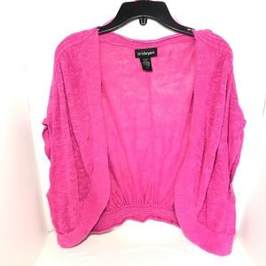 Lane Bryant Girl CARDIGAN PINK SLEEVE LESS